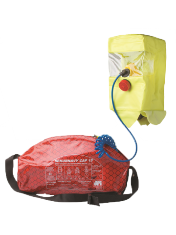 ALQUILER EQUIPO DE ESCAPE SEKUR NAVY CAP 15